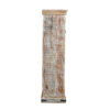 Exclusive Open Bookcase/Display Cabinet Distresses Glass Door Display Storage - Image 4