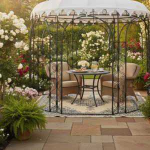 Iron Garden House Gazebo
