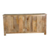 Toscana Buffet Server Credenza Rustic Farmhouse 6 Door Distressed Sideboard - Image 3