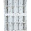 Distressed Sliding Door Tall Display Glass Farmhouse Kitchen Den Dining Cabinet Shabby Chic Primitive Storage Pantry