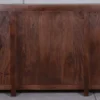 105'' Mirrored Door Breakfront Formal Credenza Entryway Media Console Cabinet Long Buffet Server Sideboard Driftwood Finish - Image 3