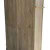 Roman 3 Drawer Arched Open Shelf Hand Carved Library Bookcase 2 Drawer - Image 3