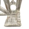 Acasia Modern Solid Wood Hand Carved Console Entry Way Accent Sofa Table Distressed - Image 5