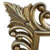 French Country Large Gold Wall Decor Accent Entryway Bedroom Bathroom Den Hand Carved Solid Wood Mirror - Image 2