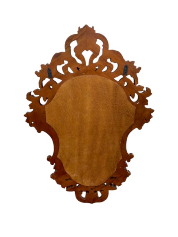 French Country Rustic Hand Carved Hanging Large Bedroom living Room Dining Room Bathroom Entryway Accent Wall Decor Mirror - Image 8