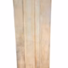 Floral Hand Carved Glass Display 4 Door Kitchen Den Storage Linen Pantry Narrow Tall Display Cabinet - Image 5