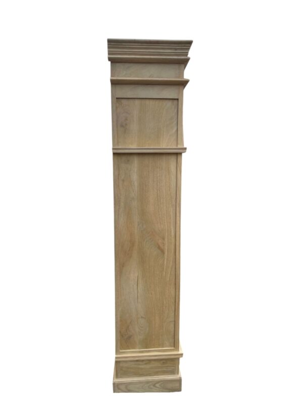 Roosevelt Single Arch Bookcase Coastal Display Cabinet 1 Drawer Modern Natural Pine Den Kitchen Linen Storage Open Shelf Shabby Chich - Image 2