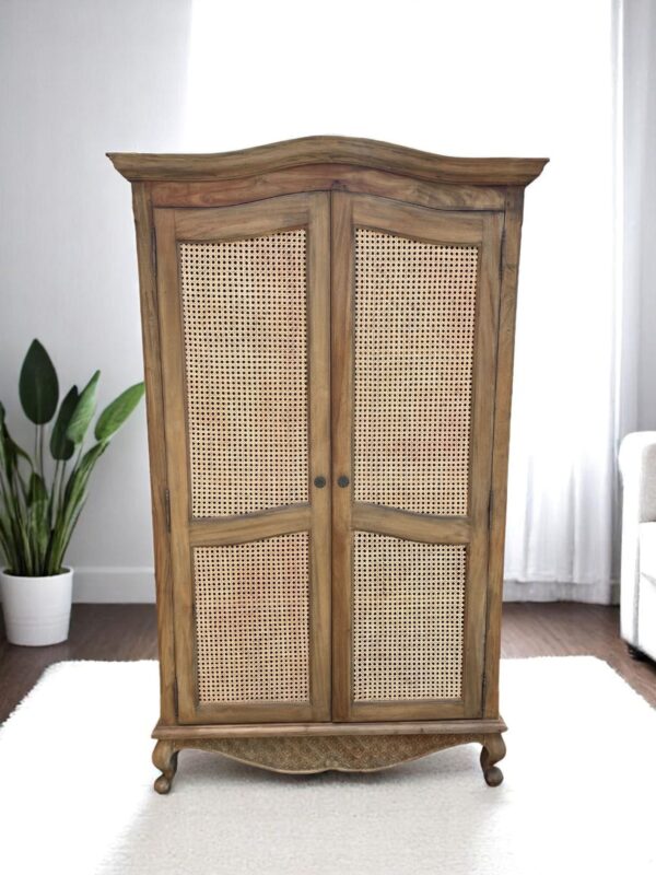 French Country Armoire Linen Cabinet Bedroom Louis XV Book Shelve Continental Designer Traditional Coastal Beach Den Bathroom Livingroom